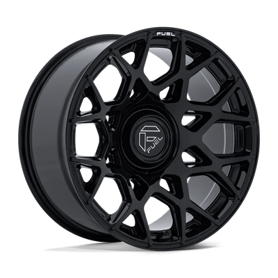 Fuel - FC907 HEIST - Black - Gloss Black - 20" x 10", -18 Offset, 5x127/139.7 (Bolt pattern), 78.1mm HUB
