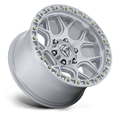 Fuel - FC908 PUMA - Silver - Gloss Silver W/ Machined Face - 17" x 9", -12 Offset, 5x127 (Bolt pattern), 71.5mm HUB
