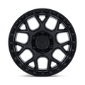 Fuel - FC908 PUMA - Black - Matte Black W/ Gloss Black Lip - 20" x 9", 1 Offset, 6x139.7 (Bolt pattern), 106.1mm HUB
