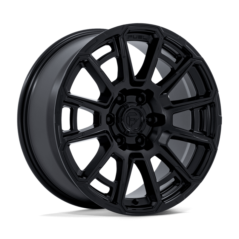 Fuel - FC910 FOXHOUND - Black - BLACKOUT - 20" x 9", 1 Offset, 6x139.7 (Bolt Pattern), 106.1mm HUB