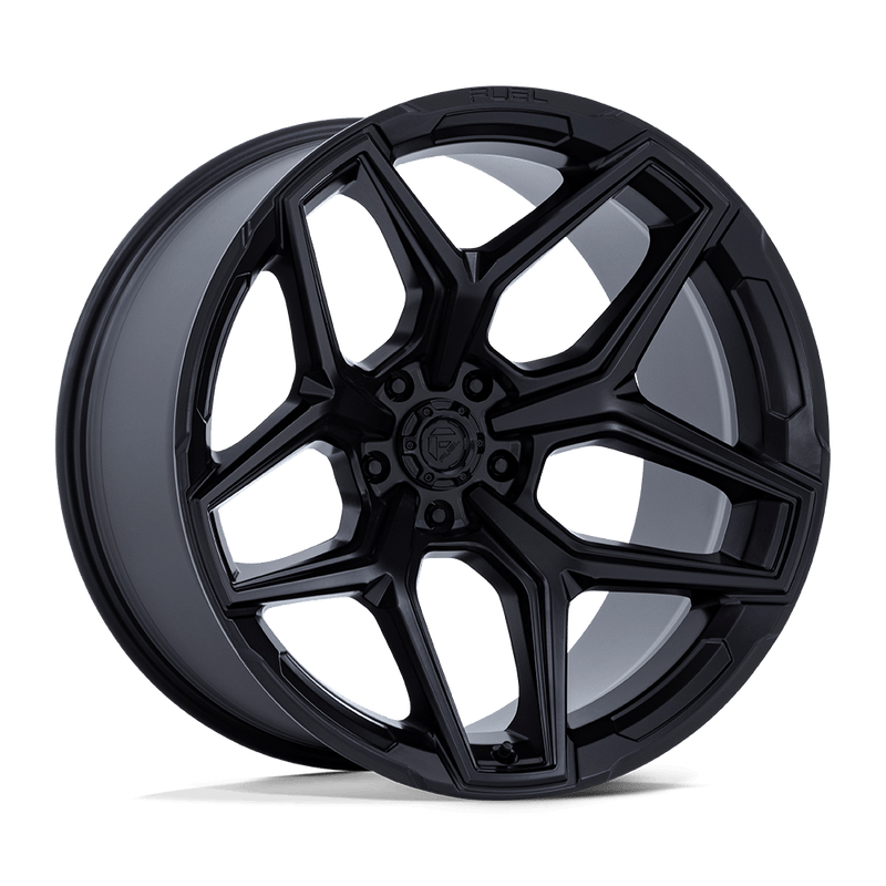 Fuel - FLUX - Black - Blackout - 20" x 10", -18 Offset, 5x127 (Bolt pattern), 71.5mm HUB