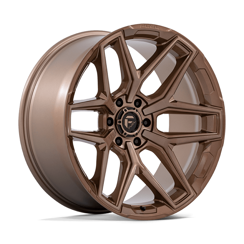 Fuel - FLUX - Bronze - Platinum Bronze - 18" x 9", 1 Offset, 6x139.7 (Bolt pattern), 106.1mm HUB