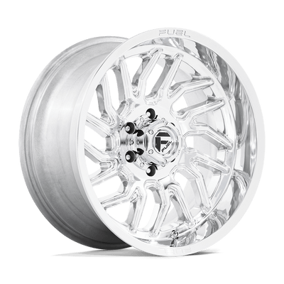 Fuel - D809 HURRICANE - Polished - Polished Milled - 20" x 10", -18 Offset, 6x135 (Bolt pattern), 87.1mm HUB