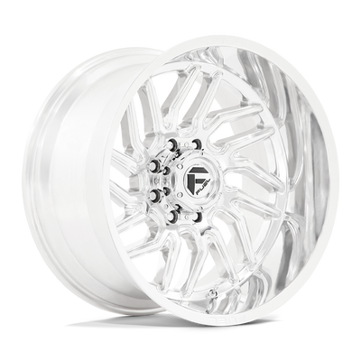 Fuel - D809 HURRICANE - Polished - Polished Milled - 20" x 10", -18 Offset, 5x127 (Bolt pattern), 71.5mm HUB