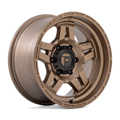 Fuel - D800 OXIDE - Bronze - MATTE BRONZE - 18" x 9", -12 Offset, 6x139.7 (Bolt Pattern), 106.1mm HUB