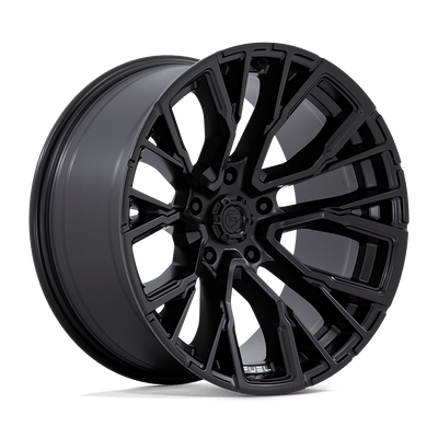 Fuel - D847 REBAR - Black - Blackout - 20" x 10", -18 Offset, 5x127 (Bolt pattern), 71.5mm HUB
