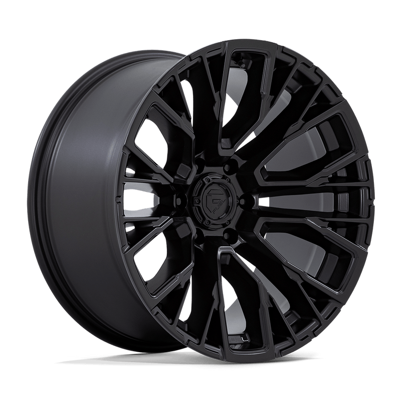 Fuel - D847 REBAR - Black - Blackout - 17" x 9", -12 Offset, 6x135 (Bolt pattern), 87.1mm HUB