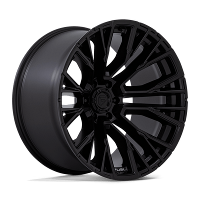 Fuel - D847 REBAR - Black - Blackout - 22" x 12", -44 Offset, 6x139.7 (Bolt pattern), 106.1mm HUB