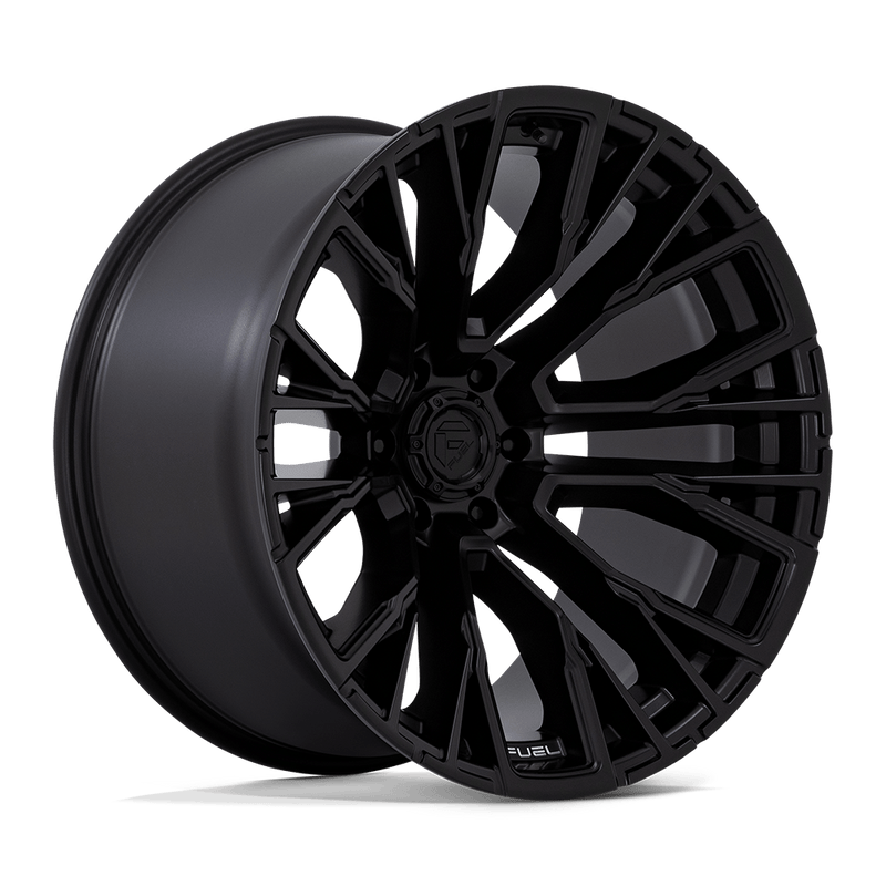 Fuel - D847 REBAR - Black - Blackout - 22" x 12", -44 Offset, 6x139.7 (Bolt pattern), 106.1mm HUB