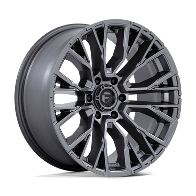 Fuel - D848 REBAR - Gunmetal - Matte Gunmetal - 20" x 9", 1 Offset, 6x135 (Bolt pattern), 87.1mm HUB