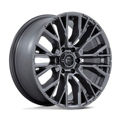 Fuel - D848 REBAR - Gunmetal - Matte Gunmetal - 20" x 9", 20 Offset, 6x139.7 (Bolt pattern), 106.1mm HUB