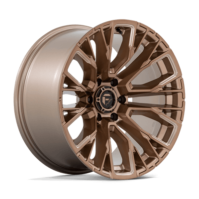 Fuel - D850 REBAR - Bronze - Platinum Bronze Milled - 20" x 10", -18 Offset, 6x139.7 (Bolt pattern), 106.1mm HUB