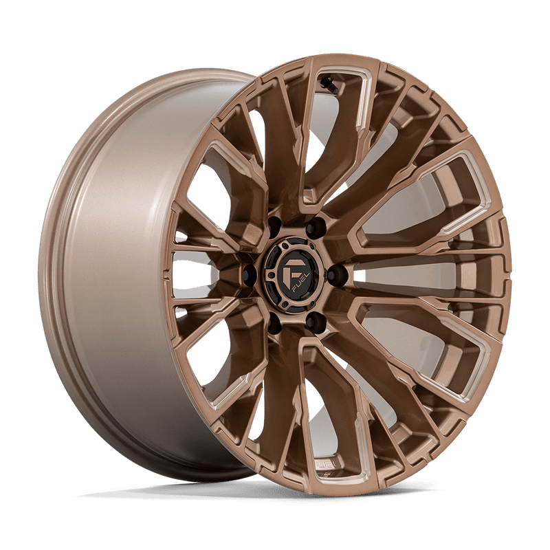 Fuel - D850 REBAR - Bronze - Platinum Bronze Milled - 17" x 9", -12 Offset, 6x135 (Bolt pattern), 87.1mm HUB