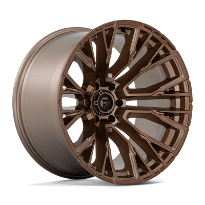 Fuel - D850 REBAR - Bronze - Platinum Bronze Milled - 22" x 12", -44 Offset, 6x139.7 (Bolt pattern), 106.1mm HUB