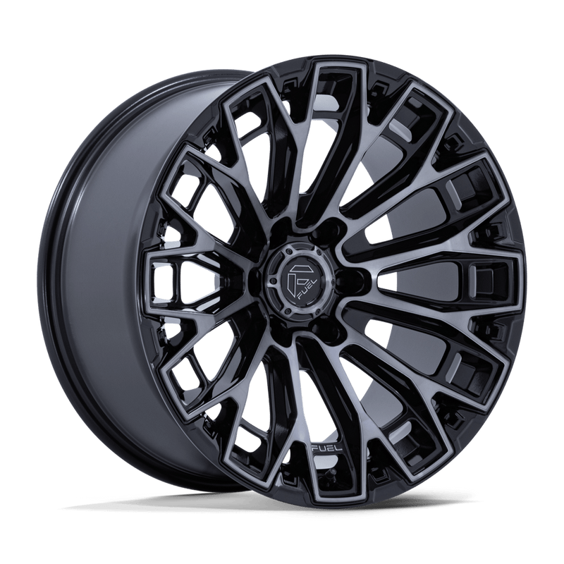 Fuel - TRAX - Black - Gloss Black Machined Face Dtcc - 20" x 9", 1 Offset, 6x135 (Bolt pattern), 87.10mm HUB