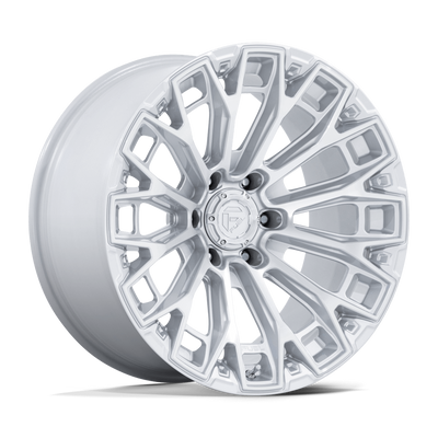Fuel - TRAX - Silver - Gloss Silver with Machined Face - 17" x 9", 20 Offset, 6x135 (Bolt pattern), 87.10mm HUB