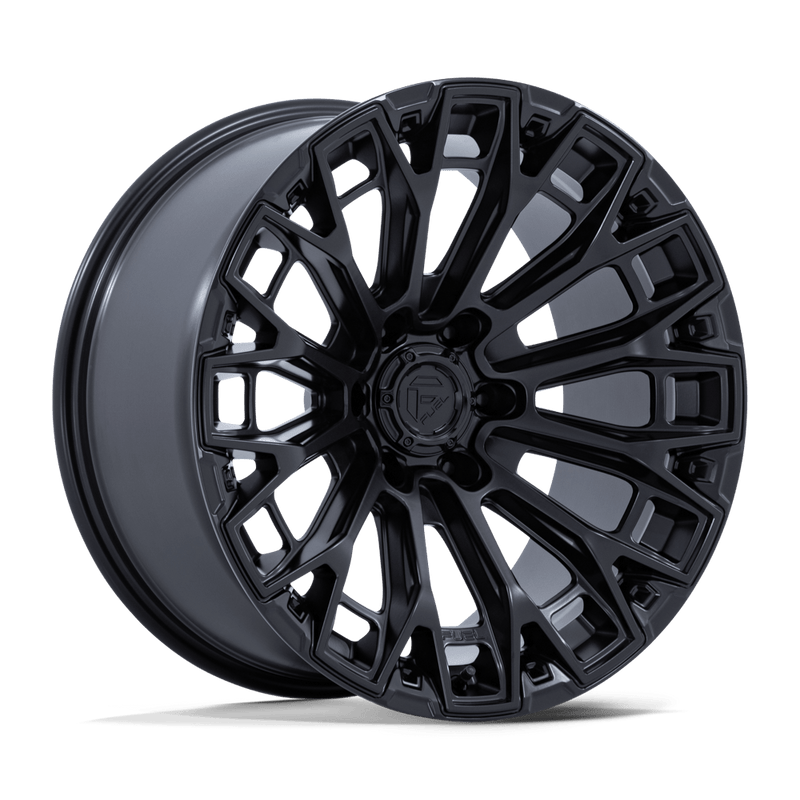 Fuel - TRAX - Black - Matte Black - 20" x 10", -18 Offset, 8x165.1 (Bolt pattern), 125.10mm HUB