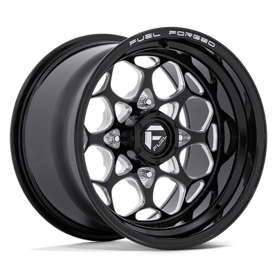 Fuel UTV - FV400 SCEPTER UTV - Black - Gloss Black Milled - 15" x 10", 0 Offset, 4x156 (Bolt pattern), 115.1mm HUB