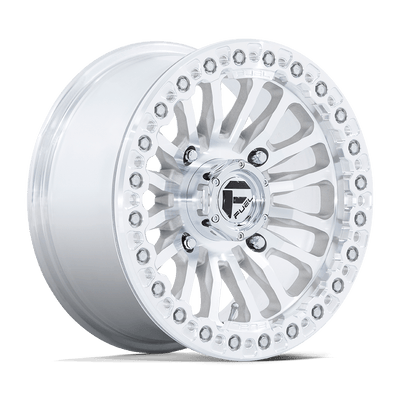 Fuel UTV - FV125 RINCON UTV BEADLOCK - Silver - Cast & Machined - 15" x 7", 10 Offset, 4x110 (Bolt pattern), 86.0mm HUB