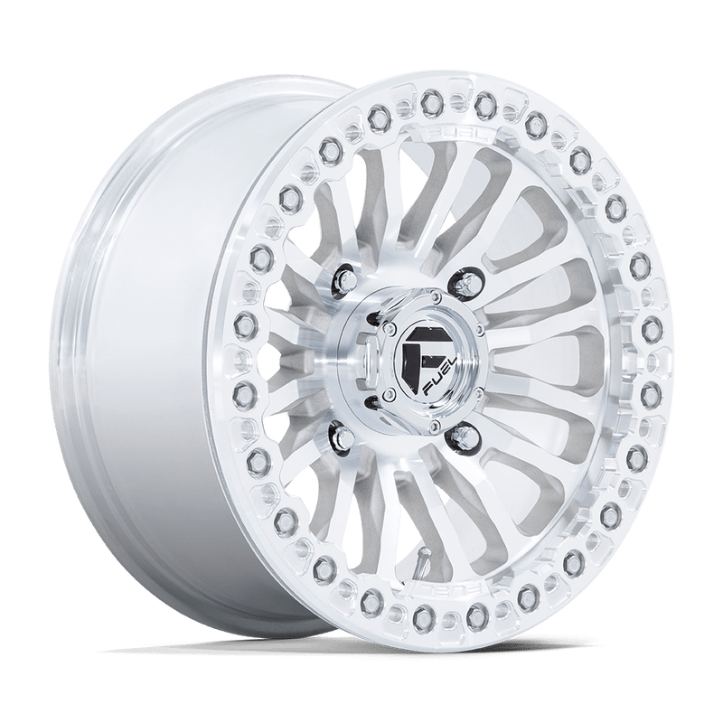 Fuel UTV - FV125 RINCON UTV BEADLOCK - Silver - Cast & Machined - 15" x 7", 10 Offset, 4x110 (Bolt pattern), 86.0mm HUB