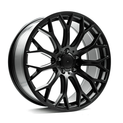 OE+ - MB3 - Black - Matte Black - 19" x 8", 33 Offset, 5x112 (Bolt pattern), 66.60mm HUB