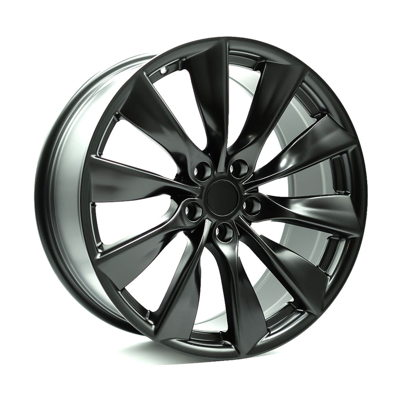 OE+ - TL02 - Black - Matte Black - 18" x 8.5", 40 Offset, 5x114.3 (Bolt pattern), 64.1mm HUB