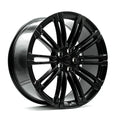 OE+ - LR03 - Black - Gloss Black - 22" x 9.5", 42 Offset, 5x120 (Bolt pattern), 72.60mm HUB