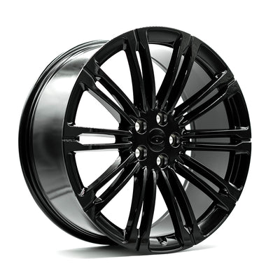 OE+ - LR03 - Black - Gloss Black - 22" x 9.5", 42 Offset, 5x120 (Bolt pattern), 72.60mm HUB