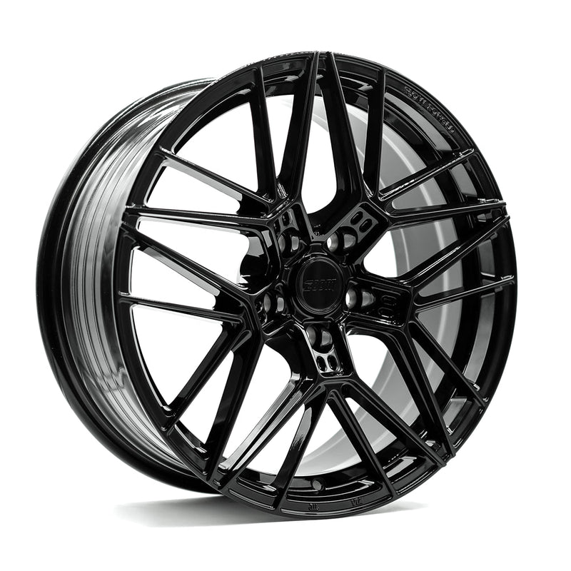 OE+ - ZOOM - Black - Gloss Black - 18" x 8", 40 Offset, 5x114.3 (Bolt pattern), 64.10mm HUB