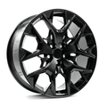 OE+ - LX06 - Black - Gloss Black - 20" x 8", 35 Offset, 5x114.3 (Bolt pattern), 60.10mm HUB