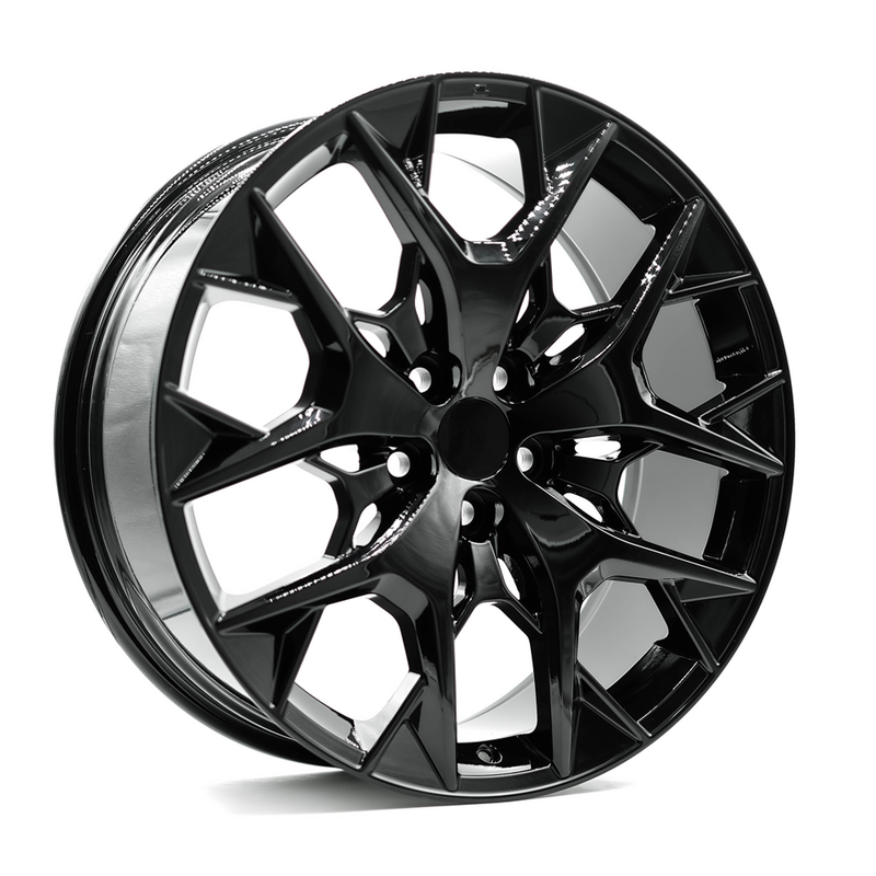 OE+ - LX06 - Black - Gloss Black - 20" x 8", 35 Offset, 5x114.3 (Bolt pattern), 60.10mm HUB