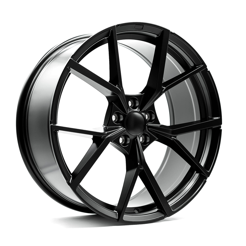 OE+ - VW03 - Black - Matte Black - 18" x 8", 38 Offset, 5x112 (Bolt pattern), 57.10mm HUB
