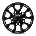 OE+ - LX06 - Black - Gloss Black - 22" x 8.5", 35 Offset, 5x120 (Bolt pattern), 60.10mm HUB
