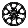 OE+ - LX06 - Black - Gloss Black - 20" x 8", 35 Offset, 5x114.3 (Bolt pattern), 60.10mm HUB