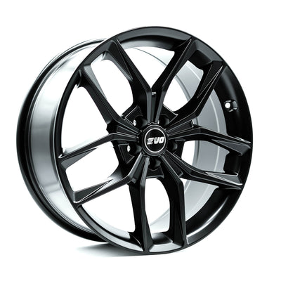 OE+ - EVO - Black - Matte Black - 17" x 7.5", 45 Offset, 5x114.3 (Bolt pattern), 56.1mm HUB
