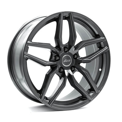 OE+ - AP3 - Gunmetal - Gloss Gunmetal - 18" x 8", 42 Offset, 5x112 (Bolt pattern), 57.1mm HUB