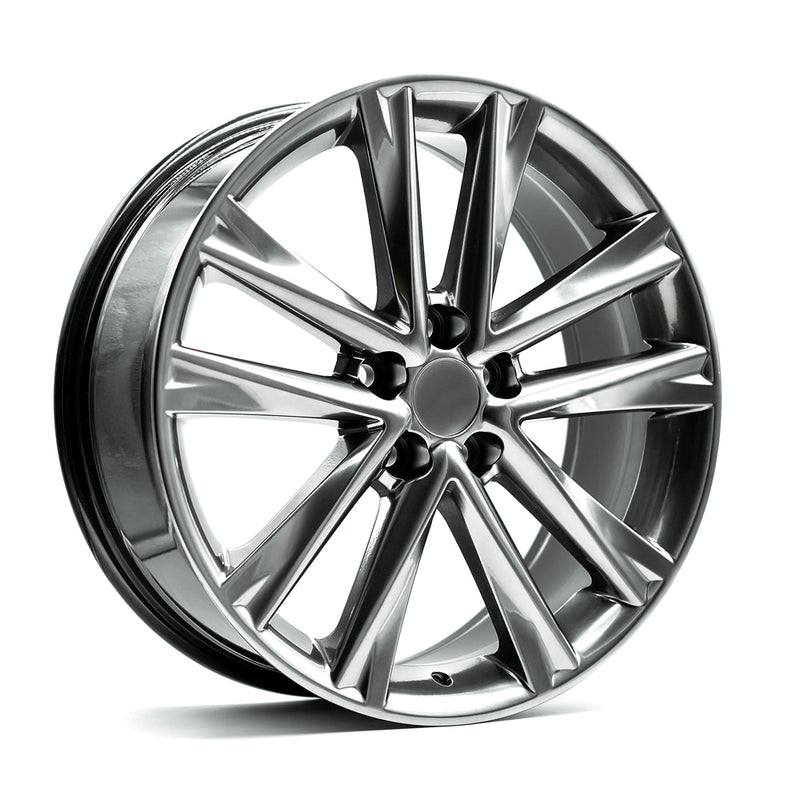 OE+ - LX05 - Grey - Hyper Black - 19" x 7.5", 35 Offset, 5x114.3 (Bolt pattern), 60.1mm HUB