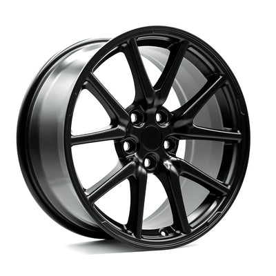 OE+ - TL03 - Black - Matte Black - 18" x 8.5", 40 Offset, 5x114.3 (Bolt pattern), 64.1mm HUB