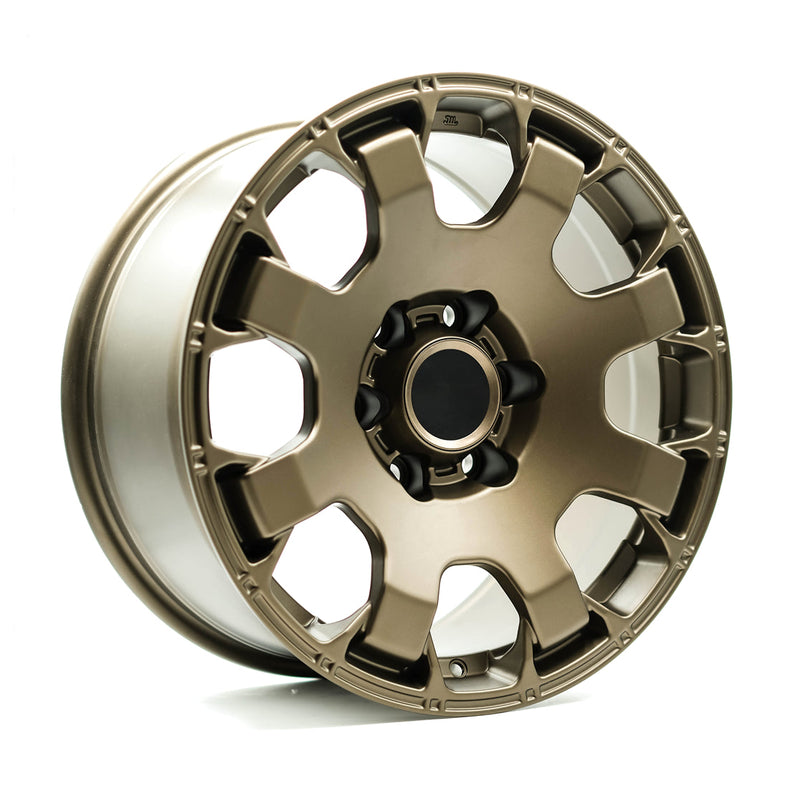 OE+ - TT07 - Bronze - Satin Bronze - 18" x 9", 15 Offset, 6x139.7 (Bolt pattern), 95.1mm HUB