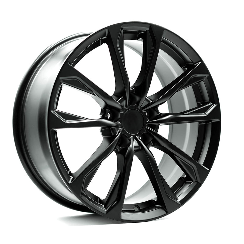 OE+ - LX03 - Black - Matte Black - 17" x 7", 35 Offset, 5x114.3 (Bolt pattern), 60.1mm HUB