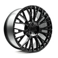 OE+ - BMX8 - Black - Matte Black - 20" x 10.5", 35 Offset, 5x112 (Bolt pattern), 66.60mm HUB