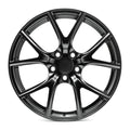 OE+ - TR04 - Black - Matte Black - 20" x 9", 35 Offset, 5x127 (Bolt pattern), 71.60mm HUB