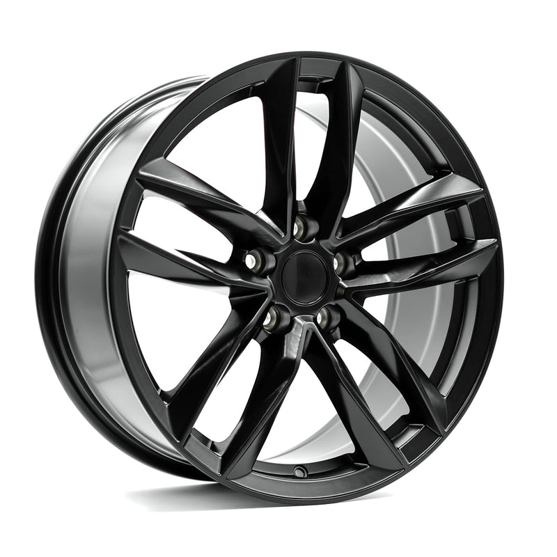OE+ - AU03 - Black - Matte Black - 18" x 8", 35 Offset, 5x112 (Bolt pattern), 66.6mm HUB