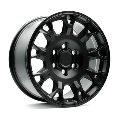 OE+ - TT10 - Black - Matte Black - 17" x 9", -12 Offset, 6x139.7 (Bolt pattern), 106.1mm HUB
