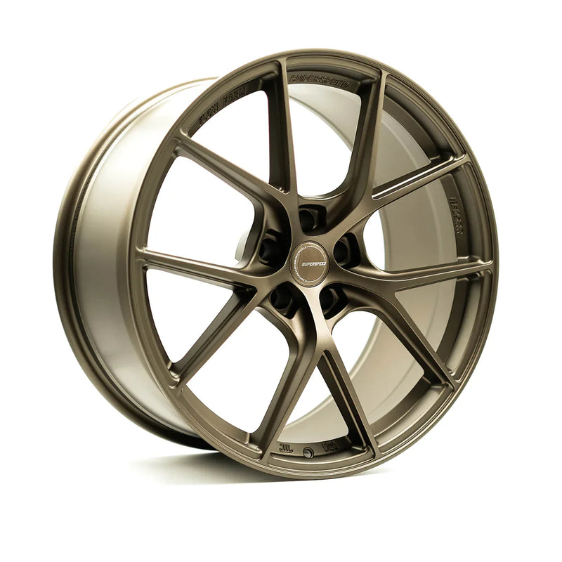 Superspeed - RF05RR - Bronze - Satin Bronze - 20" x 9.5", 10 Offset, 5x112 (Bolt Pattern), 67mm HUB