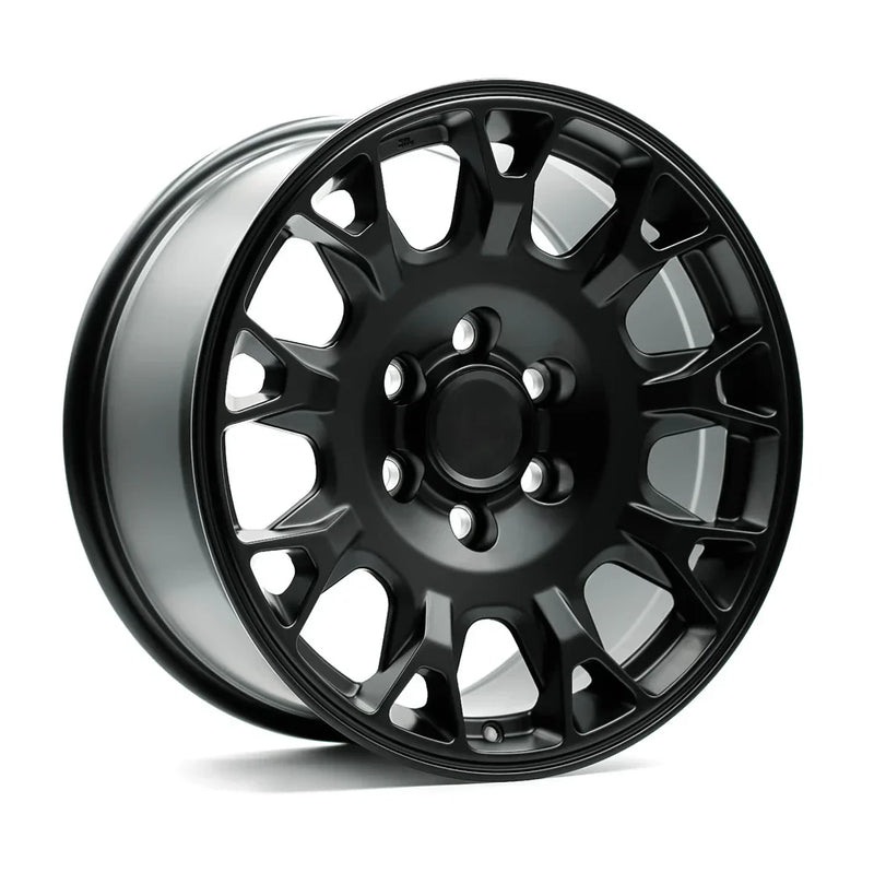 OE+ - TT10 - Black - Matte Black - 18" x 9", 25 Offset, 6x139.7 (Bolt pattern), 95.1mm HUB