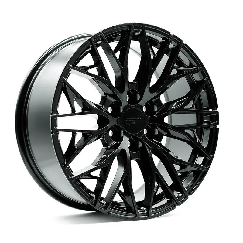 OE+ - TR05 - Black - Gloss Black - 18" x 8", 35 Offset, 6x120 (Bolt pattern), 67.1mm HUB