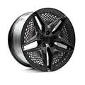 OE+ - EV01 - Black - Matte Black - 19" x 9.5", 35 Offset, 5x114.3 (Bolt pattern), 64.10mm HUB