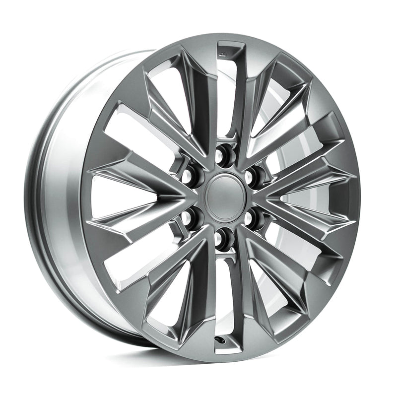OE+ - LX07 - Gunmetal - Matte Gunmetal - 20" x 8", 55 Offset, 6x139.7 (Bolt pattern), 95.10mm HUB