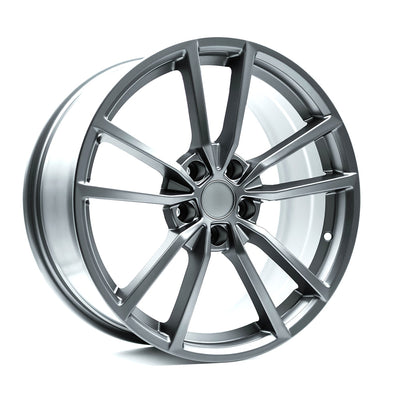OE+ - VW02 - Gunmetal - Matte Gunmetal - 18" x 8", 45 Offset, 5x112 (Bolt pattern), 57.1mm HUB